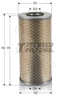 Масляный фильтр TECNECO FILTERS OL0839