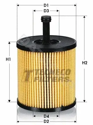Масляный фильтр TECNECO FILTERS OL09813E