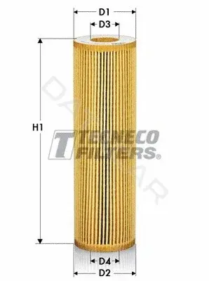 Масляный фильтр TECNECO FILTERS OL09918E