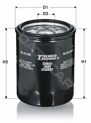 Масляный фильтр TECNECO FILTERS OL1280