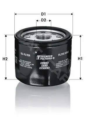 Масляный фильтр TECNECO FILTERS OL1281