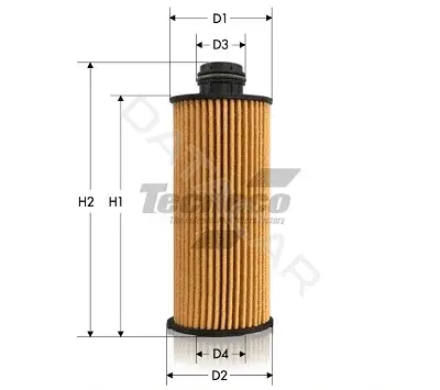 Масляный фильтр TECNECO FILTERS OL2154E