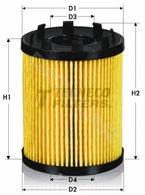 Масляный фильтр TECNECO FILTERS OL2157E