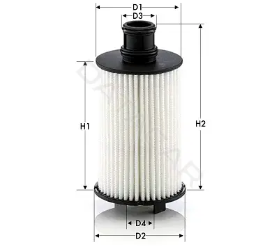 Масляный фильтр TECNECO FILTERS OL2166E