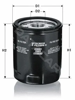 Масляный фильтр TECNECO FILTERS OL84/1M