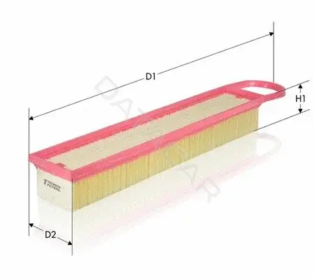 Воздушный фильтр TECNECO FILTERS AR10418PM