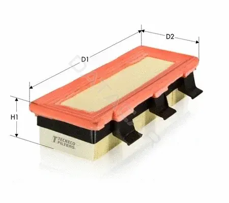 Воздушный фильтр TECNECO FILTERS AR141PM