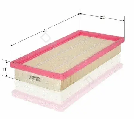 Воздушный фильтр TECNECO FILTERS AR148PM