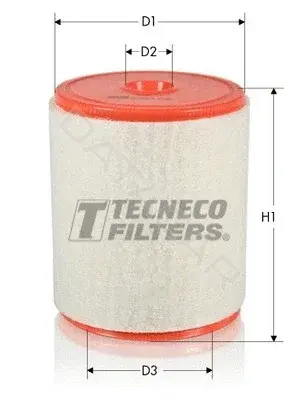Воздушный фильтр TECNECO FILTERS AR16005S