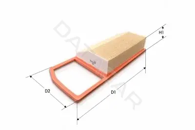 Воздушный фильтр TECNECO FILTERS AR1618PM