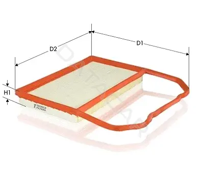 Воздушный фильтр TECNECO FILTERS AR1656PM