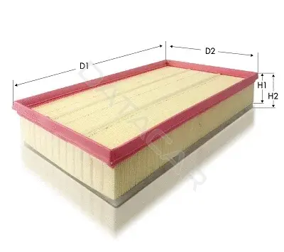 Воздушный фильтр TECNECO FILTERS AR1687PMS