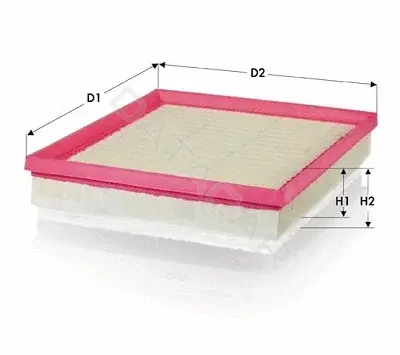 Воздушный фильтр TECNECO FILTERS AR1743PMS