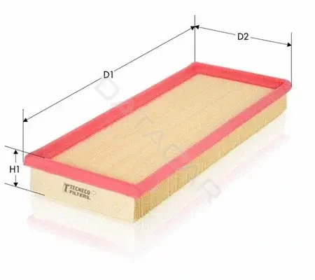 Воздушный фильтр TECNECO FILTERS AR2047PM