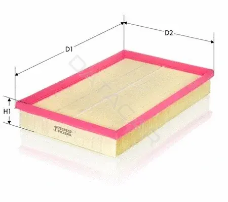 Воздушный фильтр TECNECO FILTERS AR2060PM