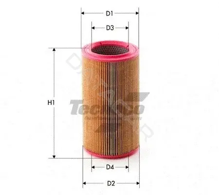 Воздушный фильтр TECNECO FILTERS AR2139