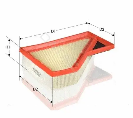 Воздушный фильтр TECNECO FILTERS AR2245PM