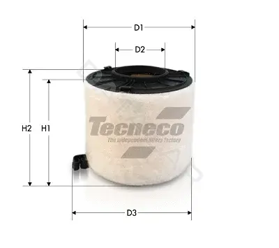 Воздушный фильтр TECNECO FILTERS AR2253S