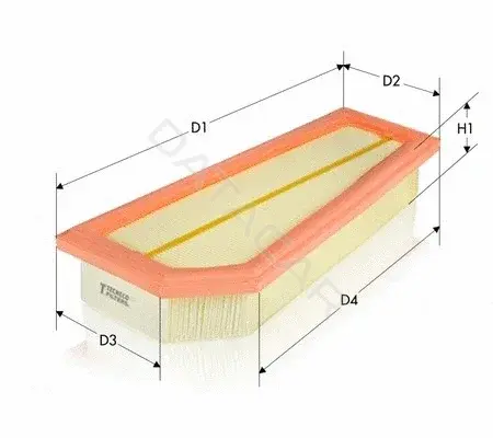 Воздушный фильтр TECNECO FILTERS AR29150PMS