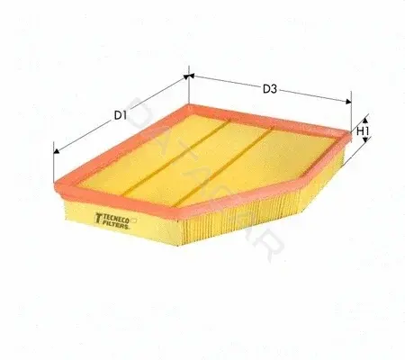 Воздушный фильтр TECNECO FILTERS AR313680PM
