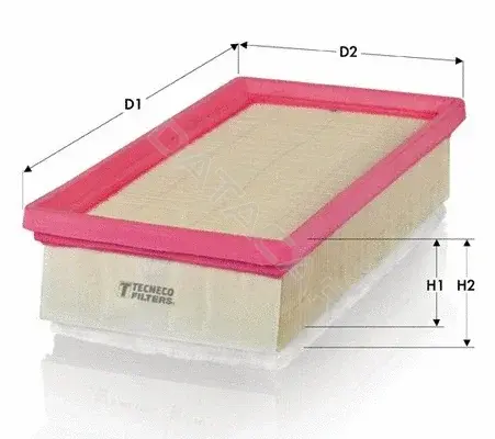 Воздушный фильтр TECNECO FILTERS AR39219PMS