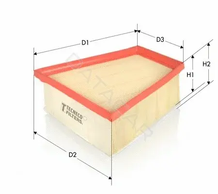 Воздушный фильтр TECNECO FILTERS AR405PMS