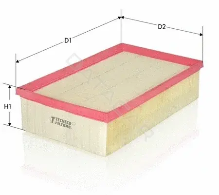 Воздушный фильтр TECNECO FILTERS AR9695PM