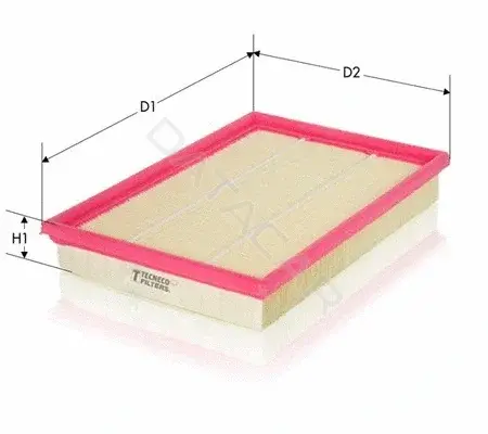 Воздушный фильтр TECNECO FILTERS AR9767PM
