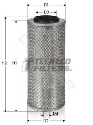 Воздушный фильтр TECNECO FILTERS AR987i