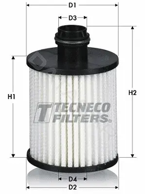 Воздушный фильтр TECNECO FILTERS OL2156E
