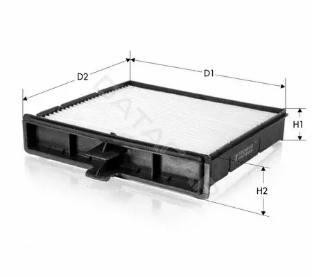 Фильтр салонный TECNECO FILTERS CK10087
