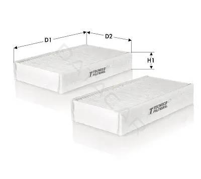 Фильтр салонный TECNECO FILTERS CK23005-2