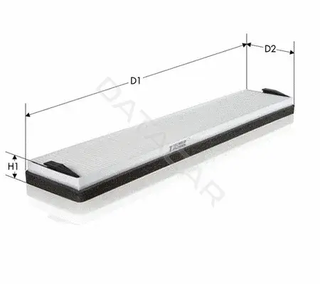 Фильтр салонный TECNECO FILTERS CK5817