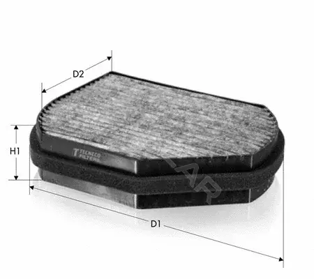 Фильтр салонный TECNECO FILTERS CK5842C