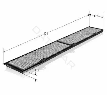Фильтр салонный TECNECO FILTERS CK8430C