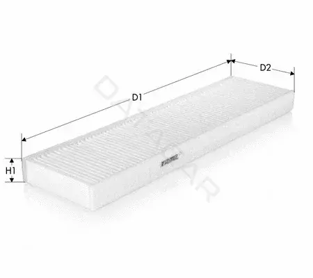 Фильтр салонный TECNECO FILTERS CK8890