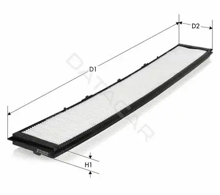 Фильтр салонный TECNECO FILTERS CK8913