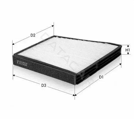 Фильтр салонный TECNECO FILTERS CK9395