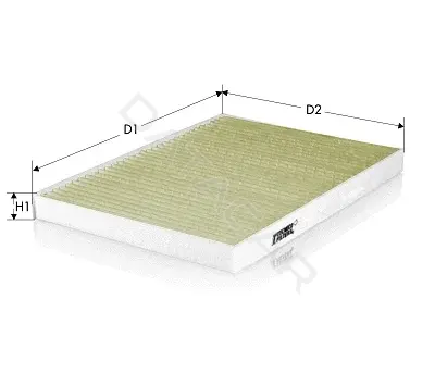 Фильтр салонный TECNECO FILTERS CKA2336
