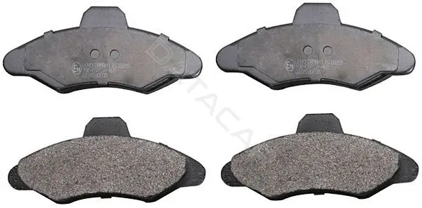 Тормозные колодки DENCKERMANN B110209