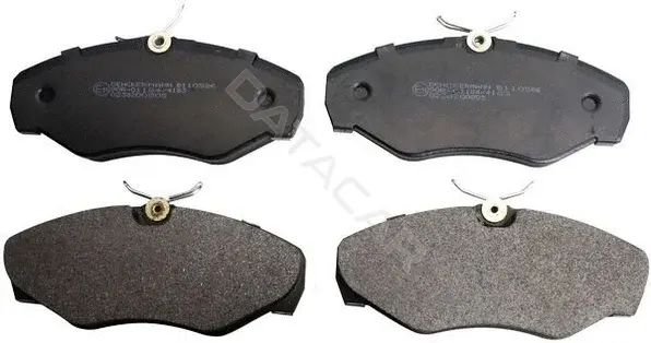Тормозные колодки DENCKERMANN B110586
