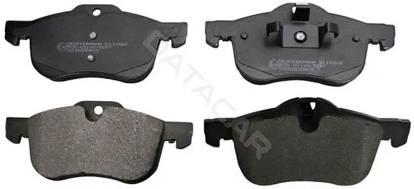 Тормозные колодки DENCKERMANN B110666