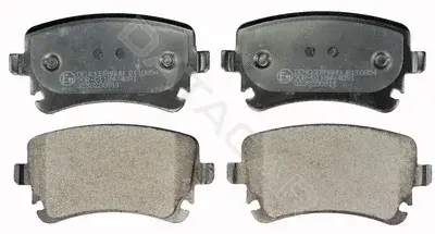 Тормозные колодки DENCKERMANN B110854