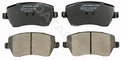 Тормозные колодки DENCKERMANN B110927