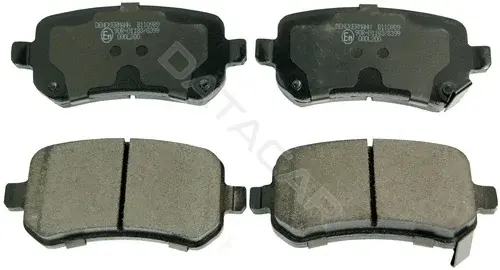 Тормозные колодки DENCKERMANN B110989