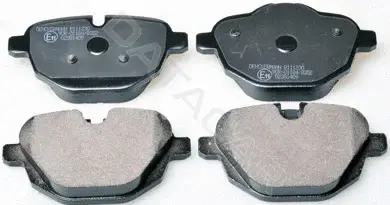 Тормозные колодки DENCKERMANN B111230