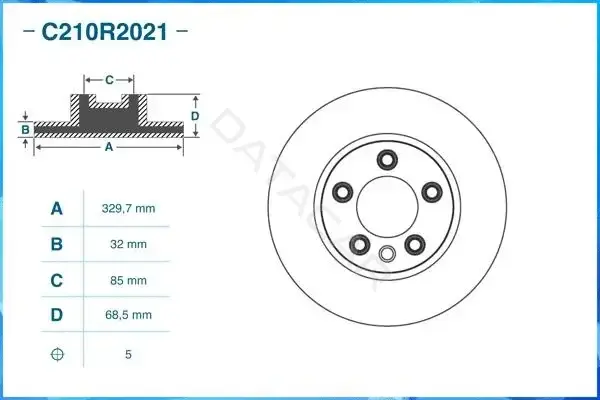 Тормозные диски CWORKS C210R2021