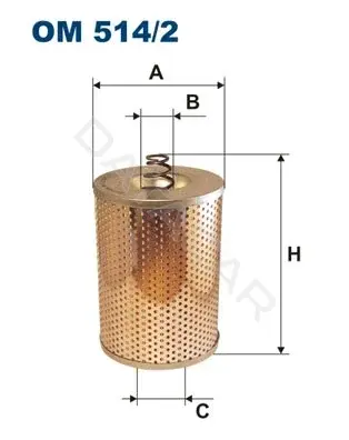 Масляный фильтр FILTRON OM514