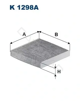 Фильтр салонный FILTRON K1298A