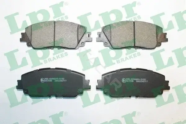Тормозные колодки LPR/AP/RAL 05P2117
